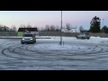 BMW i3 snow drift