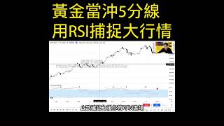 黃金當沖5分線，用RSI捕捉大行情