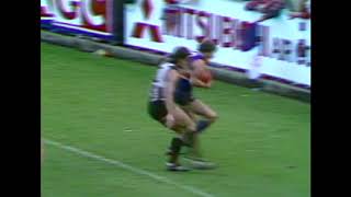 End of Game 1985 Round 10 Footscray vs Collingwood VFL