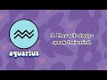 ចរិតលក្ខណៈរបស់ aquarius ♒ personality trait of aquarius ♒ lillian កញ្ញាតារានិករ