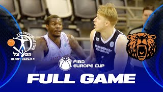 Hapoel B-Cure Laser Haifa v Karhu Basket | Full Basketball Game | FIBA Europe Cup 2022-23