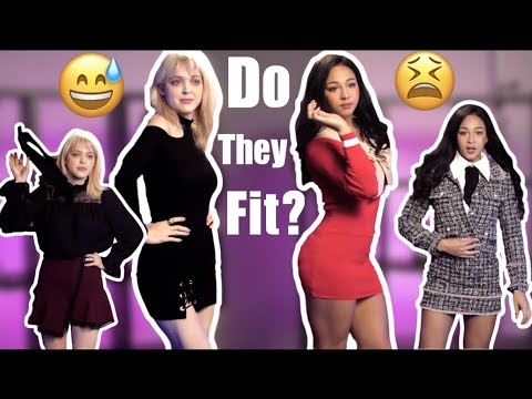 Trying On Korean One Size Fits All Clothes Western Body Type Youtube