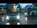 ksrtc ambari utsav volvo 9600 sleeper coaches at mangalore ksrtc bus stand