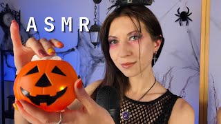 АСМР Делаю тебе макияж на Хеллоуин 🎃 (болталка, ролевая игра) HALLOWEEN Makeup