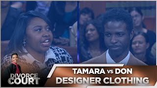 Divorce Court - Tamara vs. Don: Designer Clothing  - Season 14 Episode 81