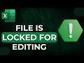 FIX File Is Locked For Editing | Open Read Only or click Notify Excel Error (FIXED)