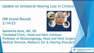 Update on Unilateral Hearing Loss in Children