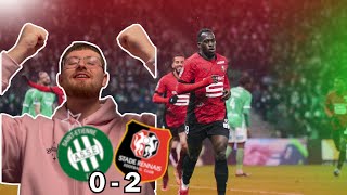 Habib Beye et Rennes remportent leur premier match à l'extérieur contre Saint-Étienne ! ( Debrief )