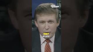 Voici l’évolution de Donald Trump au fil des années