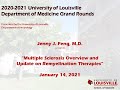 UofL Dept. of Medicine Grand Rounds: Dr. Jenny Feng