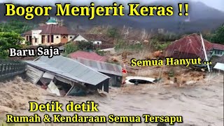 DETIK² BOGOR TENGGELAM!! Baru Saja Banjir Dahsyat Sapu Bogor hariini! Mobil Hanyut! Bencana Hari ini