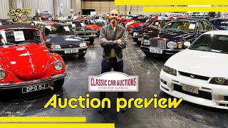 Classic Car Auctions CCA preview walk - how has the market changed?