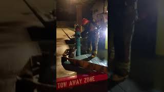 Catching a hydrant - Skills testing