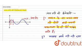 तरंग गति की विशेषताएँ लिखें।  | 9 | लघु उत्तरीय प्रश्न II | PHYSICS | VERMA PUBLICATION | Doubtn...