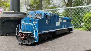 HO Scale Bachmann Spectrum CONRAIL #6087 GE C40-8W DCC Diesel Locomotive￼ Review