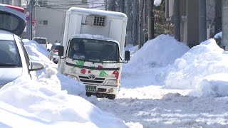 1月下旬としては統計開始以来初めて 異例“9日連続”プラス気温の札幌 ぐちゃぐちゃ路面で市民からは悲鳴 タイヤが埋まり動けなくなる車も急増 (24/01/30 20:30)