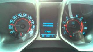 2010 Camaro with Instant Fuel Economy Added to DIC