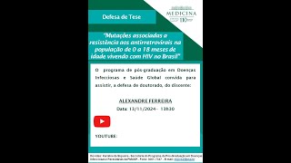 Mutações associadas a resistência aos antirretrovirais na população de 0 a 18 meses .....