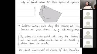 Linear Programming 37: Interior point methods