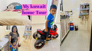 Kuwait Home Tour /1BHK Home Tour In Kuwait/Kuwait Rented Home Details