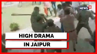 BJP Laxmikant Bhardwaj And Cong Archana Sharma On Jaipur Lathicharge At ABVP Students | English News