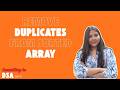 LeetCode Problem 26 – Remove Duplicates from Sorted Array
