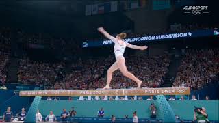 Morgane Osyssek Reimer Beam Qualifications 2024 Olympics