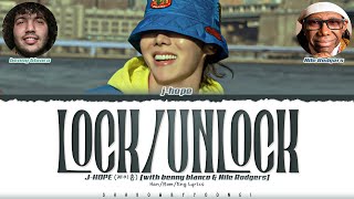j-hope (제이홉) 'lock / unlock' [with benny blanco & Nile Rodgers] Lyrics [Color Co