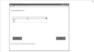 Scrolling Message Box Generator Software