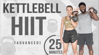 25 Minute Full Body Kettlebell HIIT Workout [Advanced]