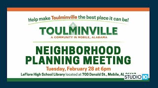 Toulminville neighborhood planning meeting