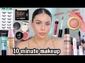 ALL DRUGSTORE Everyday 10 Minute Makeup Routine! (no foundation)