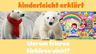 Warum Frieren Eisbären Nicht? Kinderleicht Erklärt! #erklärung #Kinder #Arktis