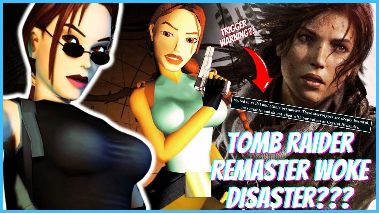 Tomb Raider 1-3 Remaster UNCENSORED But With A Trigger Warning?! - YouTube