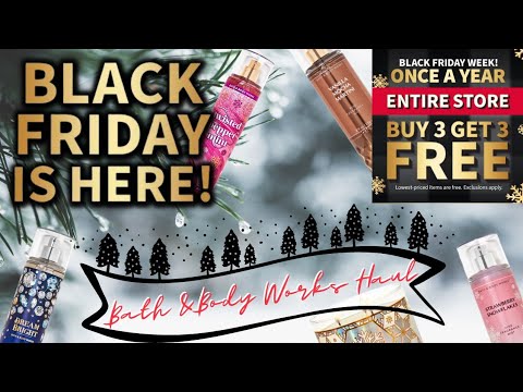 BATH AND BODY WORKS BLACK FRIDAY HAUL 2022 - YouTube