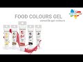 FOOD COLOURS GEL - easy an versatile use - Make your bakery colourful!