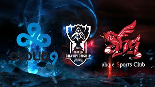 《LOL》2015 世界大賽 - 小組賽 Day 1 (粵語) C9 vs AHQ