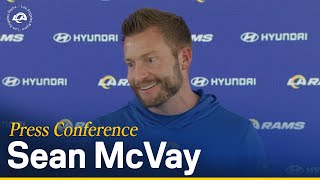 Sean McVay On Injury Updates \u0026 Starting Lineup For Week 18 Matchup Against The Seahawks