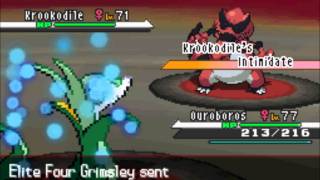 Pokemon Blaclk/White: Elite 4 Grimsley Round 2 (Rematch)