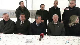 CHP Genel Başkanı Özgür Özel, Gölbaşı Deprem Şehitliği'ni ziyaret ediyor I Canlı / Adıyaman