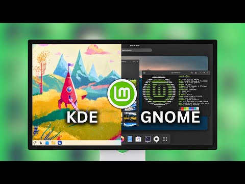 Установка KDE/GNOME в Linux Mint 21.3 Учебное пособие