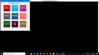 OS CPU Scheduling Algorithm GUI