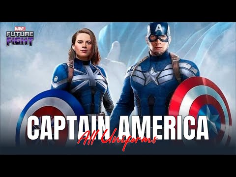 Capitán América Todos los trajes Lo mejor de Capitán Marvel Futuro Juego de lucha Avenger's