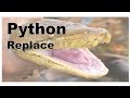 645-Python - Replace (Strings/Substrings) Method