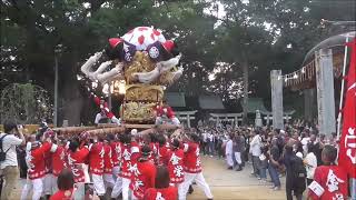 新居浜太鼓祭り２０２４　一宮神社　金栄太鼓台