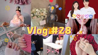 【Vlog #28】过生日啦 | 备婚好物分享 | 拍登记照 | 各种吃吃喝喝 | 婚纱照开箱 | 侯美丽高粱怡