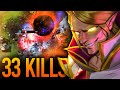 33 KILLS 100K DAMAGE DEALT INVOKER | Dota 2 Invoker