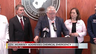 WV Gov. Morrisey speaks after chemical emergency