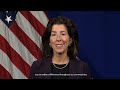 u.s. secretary of commerce gina raimondo on the combined federal campaign