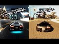 White Lamborghini Murcielago in Night & Black Lamborghini in Day - Nfs Most Wanted Remastered 2024